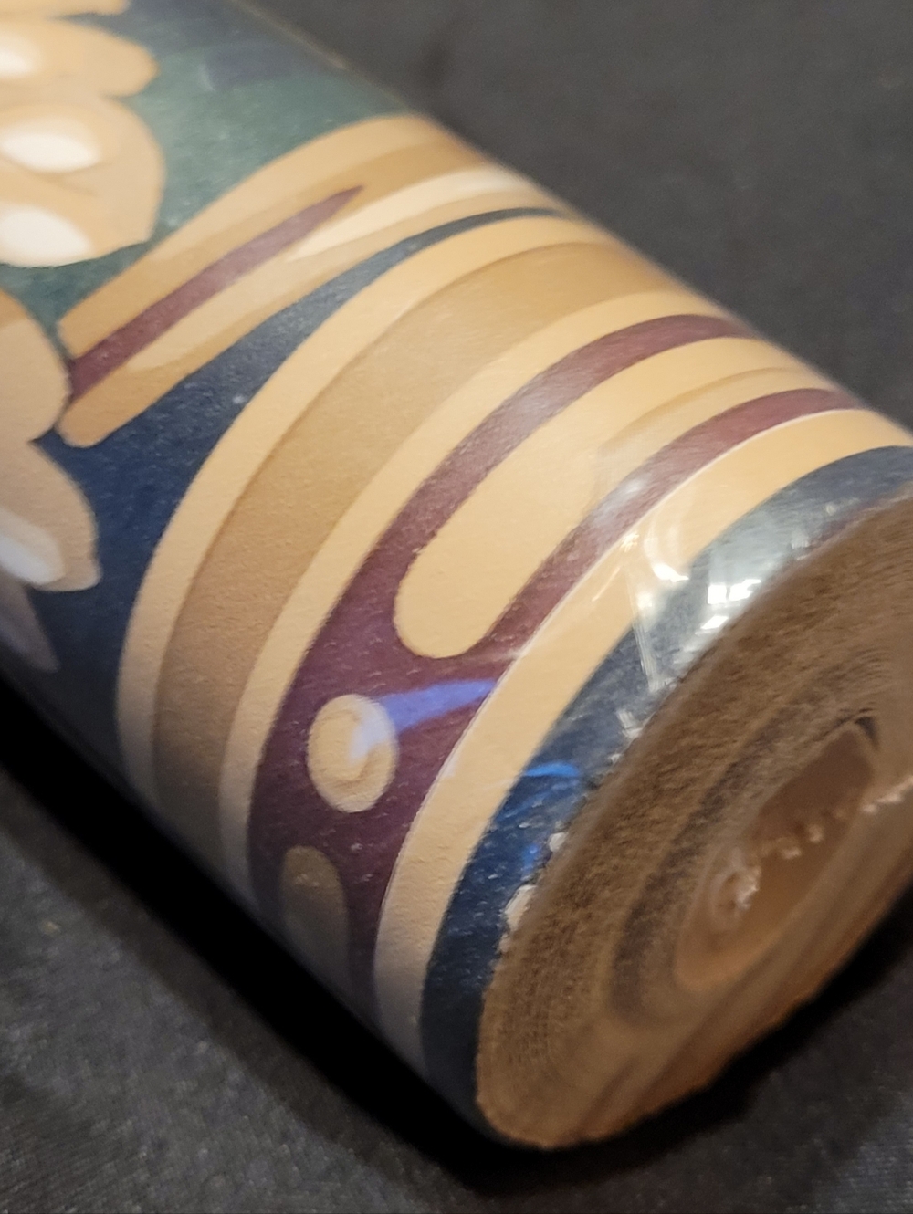 NEW Vintage Norwall Vinyl Wallpaper Border KN70446 Single Roll Leaf Scroll - Picture 5 of 5